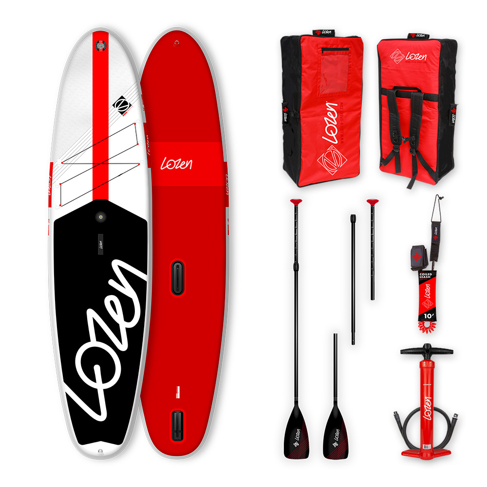 Stand Up Paddle Board / Windsurf gonflable Lozen 11' WindSUP Fusion Dropstitch version 2021 marque française