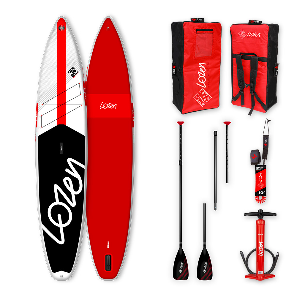 Stand Up Paddle Board Lozen 12'6 Fusion Dropstitch version 2021 french brand